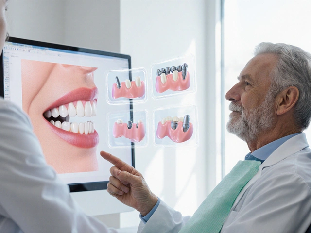 Možnosti náhrady zubu - implantát, můstek nebo protéza