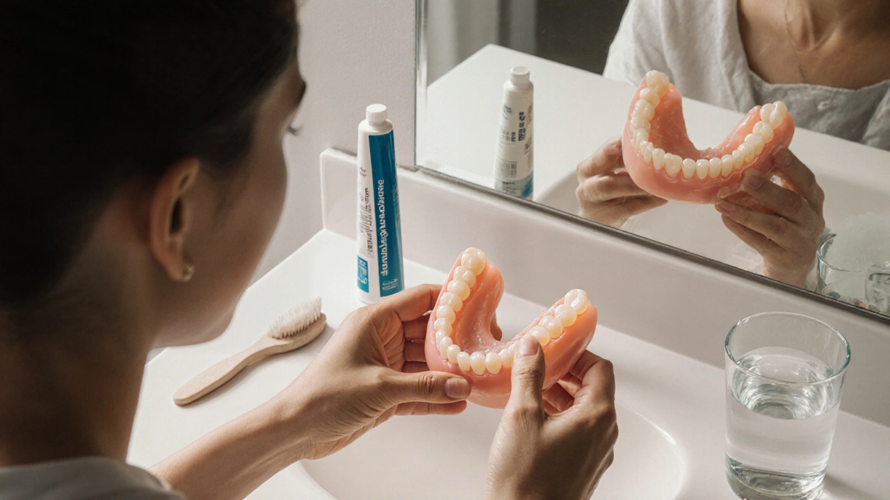 Jak upravit zubní náhrady: praktický návod pro nasazovací zuby