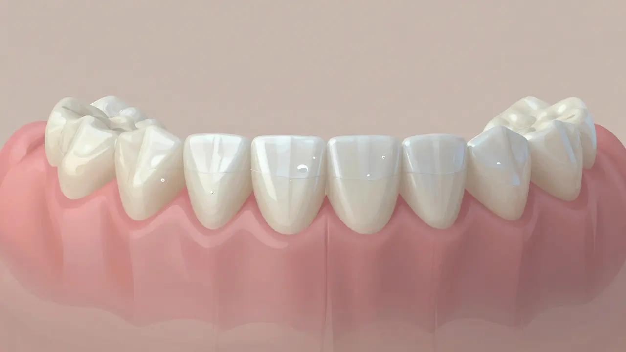 Celková protéza držící se na dásních díky vakuovému účinku slin.