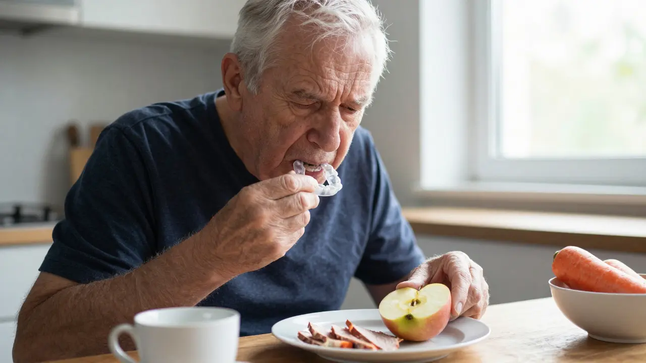 Jak nasazovací zuby mohou ovlivnit vaši stravu