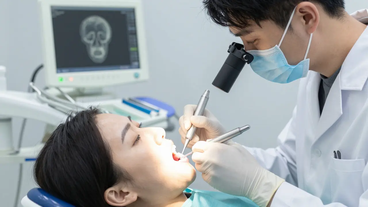 Jak probíhá endodoncie? Průběh léčby kořenových kanálků krok za krokem