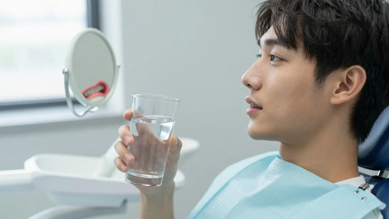 Co nedělat po dentální hygieně, když máte fixní rovnátka