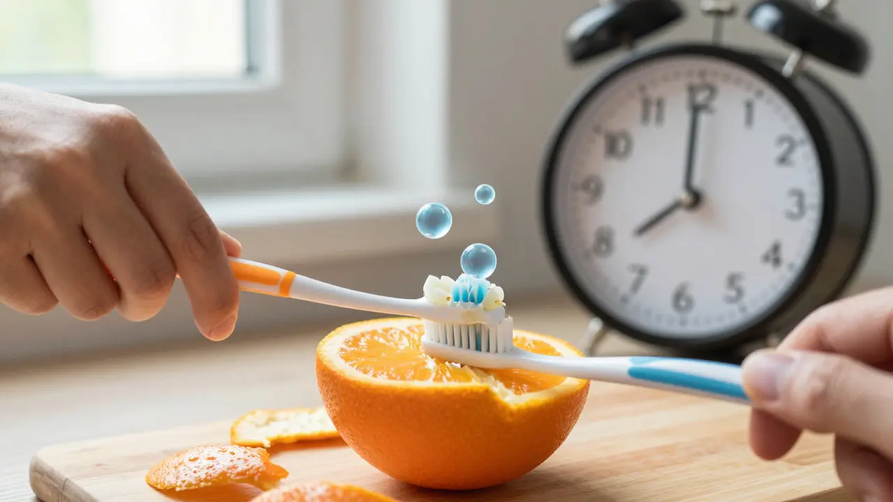 Jak dlouho po jídle si čistit zuby? Správný čas pro zdravé zuby